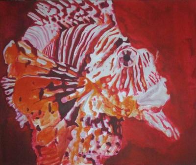 Red Lionfish Red Lionfish