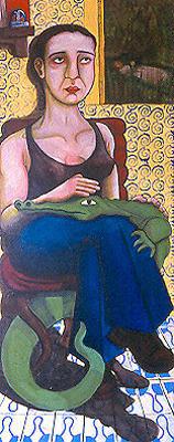 A Girl And Her Crocodile A Girl And Her Crocodile