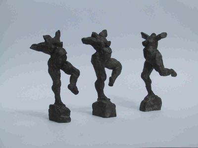 dansende zwangere vrouw, klein dansende zwangere vrouw, klein