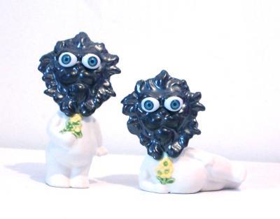 Baby Harry met bosje bloemen (setje van 2) Baby Harry met bosje bloemen (setje van 2)