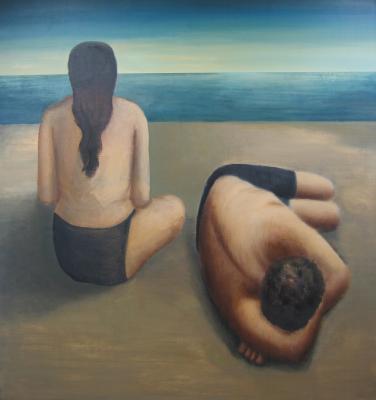 Op het strand Op het strand