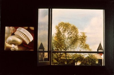 Foute Mondriaan met illustratie van champignonborsteltje à f 4,50,- Foute Mondriaan met illustratie van champignonborsteltje à f 4,50,-