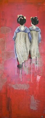 two geisha's two geisha's