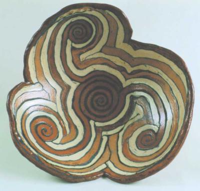 schaal terracotta ingelegd schaal terracotta ingelegd