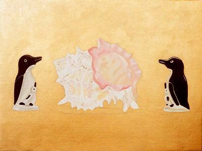 Pinguins met schelp Pinguins met schelp