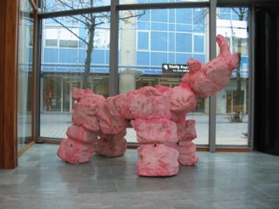 roze neushoorn roze neushoorn