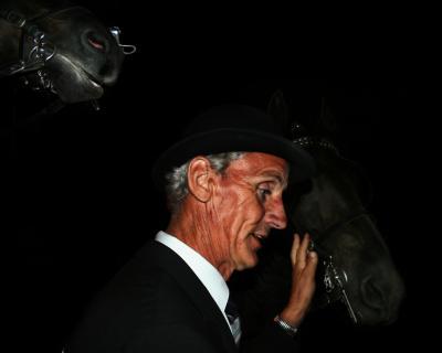 Man met paard Man met paard