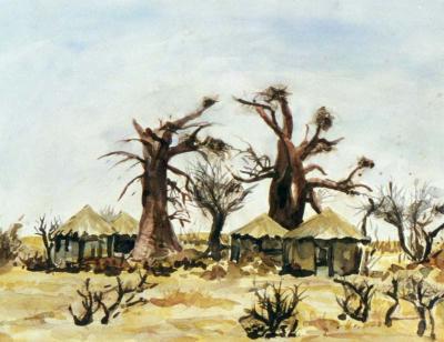 Botswana - Makgadikgadik pans Botswana - Makgadikgadik pans