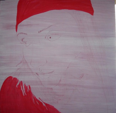 Selfportrait as Red Riding Hood Selfportrait as Red Riding Hood