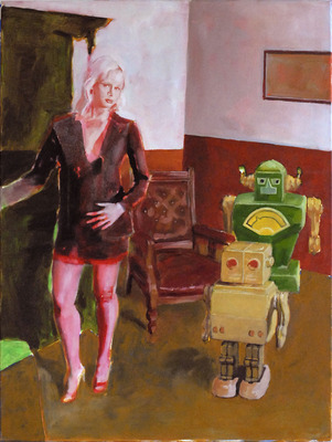girl with robot(s) girl with robot(s)