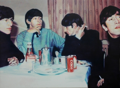 The Beatles polaroid The Beatles polaroid