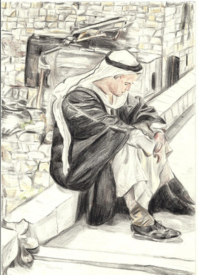 Paul Newman as an Arab Paul Newman as an Arab