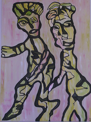 Twee Figuren Twee Figuren