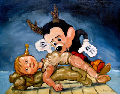 Mickey and Doll Mickey and Doll