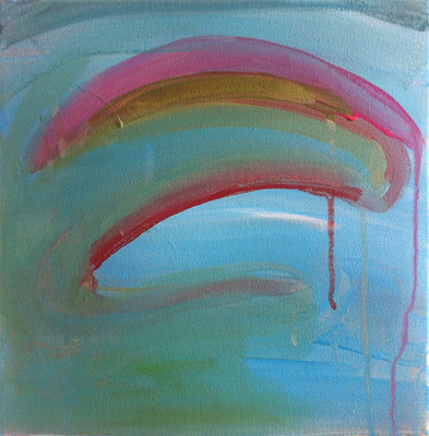 Ergens tussen blauw en roze Ergens tussen blauw en roze