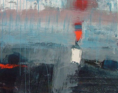 blauw landschap blauw landschap