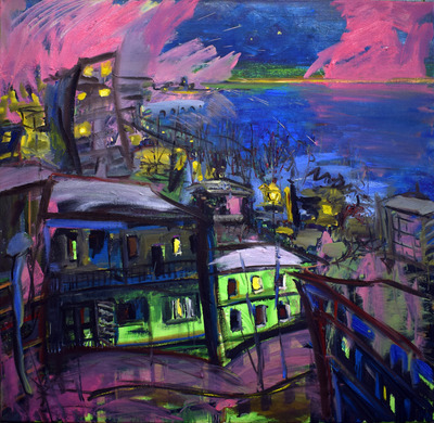 City near the lake City near the lake