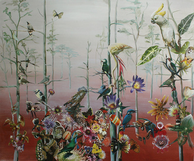 Bloemen en vogels Bloemen en vogels