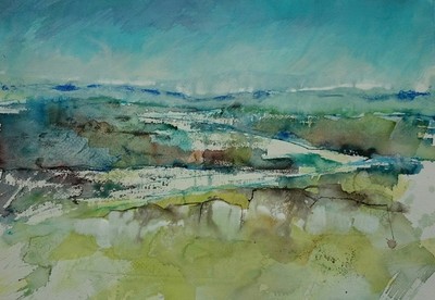 landschap , de omweg landschap , de omweg