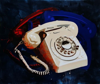 Hanging on the telephone Hanging on the telephone