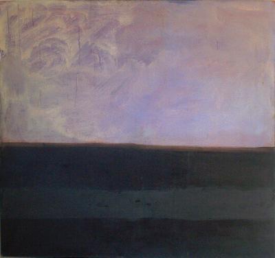 landschap - zwart/violet landschap - zwart/violet