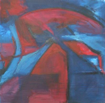 blauw en rood blauw en rood