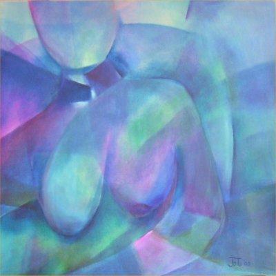 Blauwe vrouw Blauwe vrouw