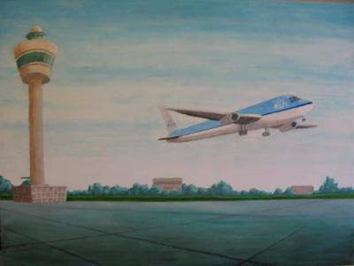 Schiphol startbaan Schiphol startbaan