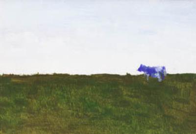 Landschap met koe Landschap met koe