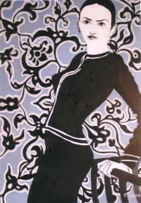 Vrouw in renaissence Vrouw in renaissence